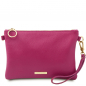 Mobile Preview: Tuscany Leather Clutch „Pop“ fuchsia
