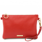Mobile Preview: Tuscany Leather Clutch „Pop“ koralle