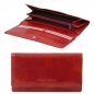 Preview: Damen Leder Geldbörse TL140787 rot Preview: Damen Leder Geldbörse TL140787 rot