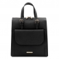Preview: Tuscany Leather Damen Leder-Rucksack schwarz Preview: Tuscany Leather Damen Leder-Rucksack schwarz