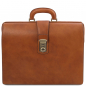 Mobile Preview: Tuscany Leather Business-Aktentasche Canova Rückseite