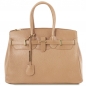 Preview: TL Bag Leder-Handtasche_TL141529-Champagner Preview: TL Bag Leder-Handtasche_TL141529-Champagner