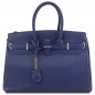 Preview: TL Bag Leder-Handtasche_TL141529 dunkelblau
