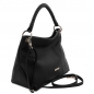 Preview: Tuscany Leather Handtasche schwarz Seite