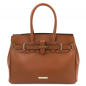 Preview: TL Bag Handtasche Leder Cognac Preview: TL Bag Handtasche Leder Cognac