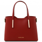Preview: Tuscany Leather Leder-Handtasche Olimpia klein rot Preview: Tuscany Leather Leder-Handtasche Olimpia klein rot