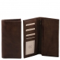 Preview: Herren-Leder-Brieftasche-vertikal-TL140777 dunkelbraun Preview: Herren-Leder-Brieftasche-vertikal-TL140777 dunkelbraun