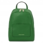Mobile Preview: TL Bag kleiner Leder-Rucksack grün