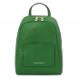 Preview: TL Bag kleiner Leder-Rucksack grün Preview: TL Bag kleiner Leder-Rucksack grün