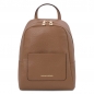 Preview: TL Bag kleiner Leder-Rucksack taupe Preview: TL Bag kleiner Leder-Rucksack taupe