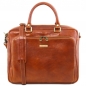 Preview: Tuscany Leather Laptop Aktentasche Pisa honig Preview: Tuscany Leather Laptop Aktentasche Pisa honig