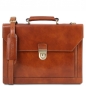 Preview: Leder Aktentasche Cremona Honig Preview: Leder Aktentasche Cremona Honig