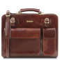 Preview: Leder Aktentasche Venezia braun Preview: Leder Aktentasche Venezia braun