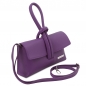 Mobile Preview: Tuscany Leather Clutch Leder Seitenansicht
