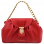 Preview: Tuscany Leather Clutch Lara rot Preview: Tuscany Leather Clutch Lara rot