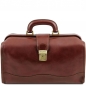 Preview: Leder Doktortasche Raffaello braun Preview: Leder Doktortasche Raffaello braun