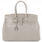 Preview: Tuscany Leather Leder Handtasche Grau Preview: Tuscany Leather Leder Handtasche Grau