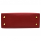 Preview: Tuscany Leather Handtasche Aura Rot Boden Preview: Tuscany Leather Handtasche Aura Rot Boden