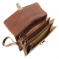 Preview: Leder Herrentasche Tommy interieur Preview: Leder Herrentasche Tommy interieur