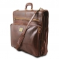 Preview: Leder Kleidersack Papeete Seitenansicht Preview: Leder Kleidersack Papeete Seitenansicht