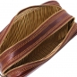 Preview: leder kulturtasche igor dunkelbraun interieur-1 Preview: leder kulturtasche igor dunkelbraun interieur-1