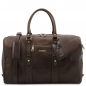 Preview: Tuscany Leather Reisetasche TL Voyager aus Leder dunkelbraun Preview: Tuscany Leather Reisetasche TL Voyager aus Leder dunkelbraun