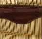 Preview: Exklusive TL Voyager Leder Reisetasche gross Interieur Preview: Exklusive TL Voyager Leder Reisetasche gross Interieur