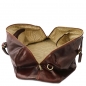 Preview: Exklusive TL Voyager Leder Reisetasche gross Seitenöffnung Preview: Exklusive TL Voyager Leder Reisetasche gross Seitenöffnung