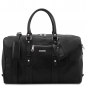 Mobile Preview: Tuscany Leather Reisetasche TL Voyager aus Leder schwarz