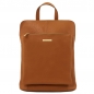 Preview: TL Bag Großer Leder-Rucksack cognac Preview: TL Bag Großer Leder-Rucksack cognac