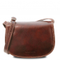 Preview: Tuscany Leather Schultertasche Isabella braun front Preview: Tuscany Leather Schultertasche Isabella braun front