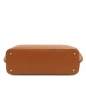 Preview: Tuscany Leather Leder-Shopper XL Cognac Boden Preview: Tuscany Leather Leder-Shopper XL Cognac Boden