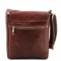 Preview: Leder Umhängetasche Jimmy Rückseite Preview: Leder Umhängetasche Jimmy Rückseite