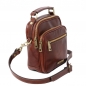 Preview: Tuscany Leather Leder Umhängetasche Paul braun Seite Preview: Tuscany Leather Leder Umhängetasche Paul braun Seite