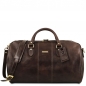 Preview: Leder Reisetasche Lisbona gross Dunkelbraun Preview: Leder Reisetasche Lisbona gross Dunkelbraun