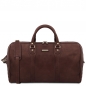 Preview: Leder Reisetasche Oslo Dunkelbraun Preview: Leder Reisetasche Oslo Dunkelbraun