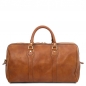 Preview: Leder Reisetasche Oslo Rückseite Preview: Leder Reisetasche Oslo Rückseite