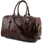 Preview: Leder Reisetasche Vespucci klein Seitenansicht Preview: Leder Reisetasche Vespucci klein Seitenansicht