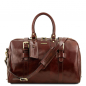 Preview: Leder Reisetasche Vespucci klein braun Preview: Leder Reisetasche Vespucci klein braun
