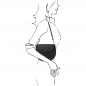 Preview: Satteltasche "Tiche" aus Leder schwarz Outfit Preview: Satteltasche "Tiche" aus Leder schwarz Outfit