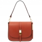 Preview: Tuscany Leather Schultertasche Nausica brandy Preview: Tuscany Leather Schultertasche Nausica brandy