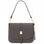 Mobile Preview: Tuscany Leather Schultertasche Nausica grau