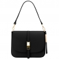 Preview: Tuscany Leather Schultertasche Nausica schwarz Preview: Tuscany Leather Schultertasche Nausica schwarz