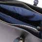 Preview: TL Bag Leder-Schultertasche schwarz Interieur-1