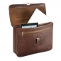 Preview: Tony Perotti Laptop-Aktentasche braun Interieur Preview: Tony Perotti Laptop-Aktentasche braun Interieur