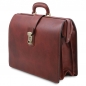 Mobile Preview: Tuscany Leather Business-Aktentasche Canova Seitenansicht