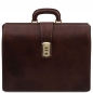 Mobile Preview: Tuscany Leather Business-Aktentasche Canova dunkelbraun