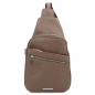 Preview: Unisex Brusttasche Albert taupe Preview: Unisex Brusttasche Albert taupe