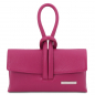 Mobile Preview: Tuscany Leather Clutch "Springtime" fuchsia