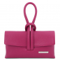 Preview: Tuscany Leather Clutch "Springtime" fuchsia Preview: Tuscany Leather Clutch "Springtime" fuchsia